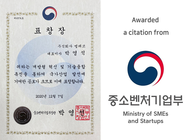 citation from Minister of SMEs and Startups